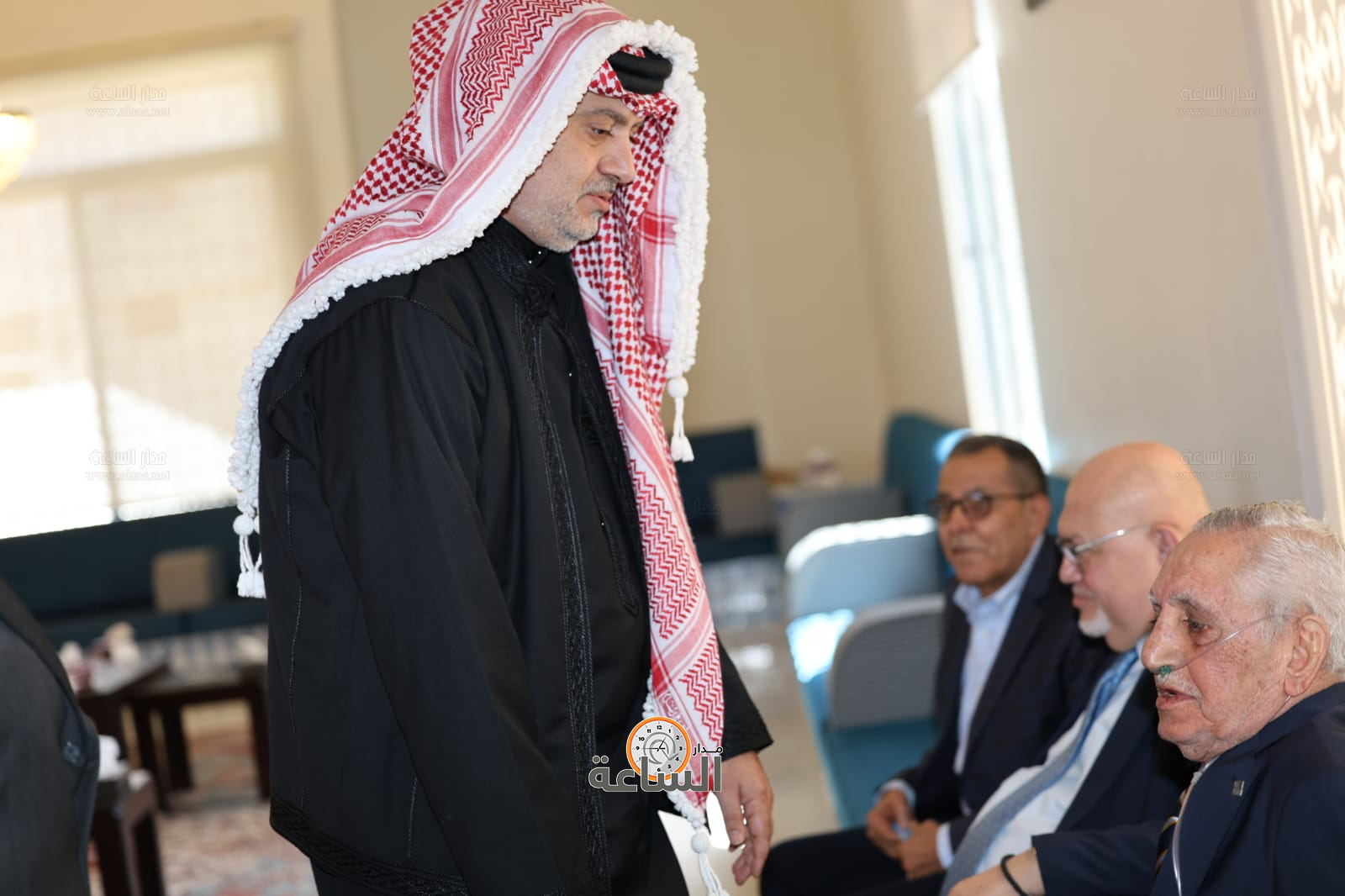 عشيرة البطاينة تحتفي بعشيرة الحباشنة: الصفح عن سيدة تسببت بمقتل ابنه (صور وفيديو) (video)