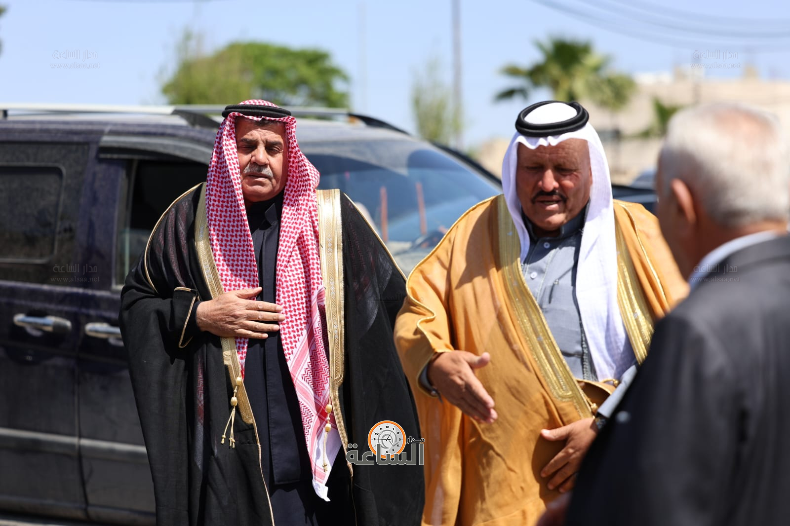 عشيرة البطاينة تحتفي بعشيرة الحباشنة: الصفح عن سيدة تسببت بمقتل ابنه (صور وفيديو) (video)