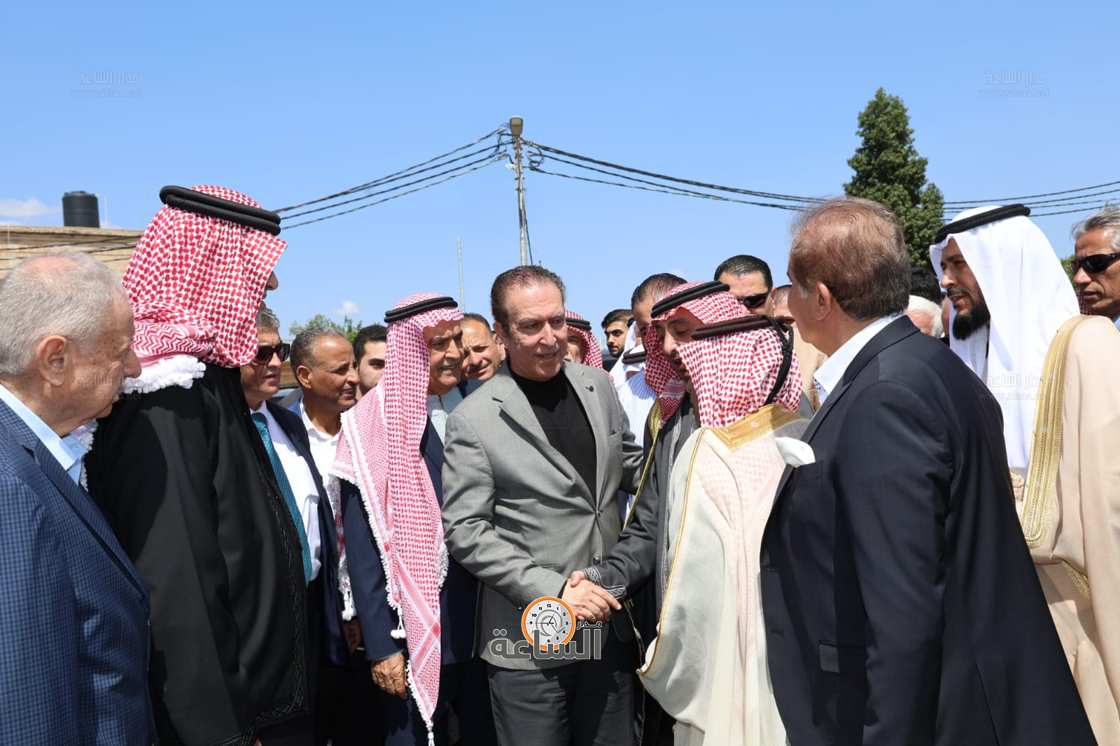 عشيرة البطاينة تحتفي بعشيرة الحباشنة: الصفح عن سيدة تسببت بمقتل ابنه (صور وفيديو) (video)