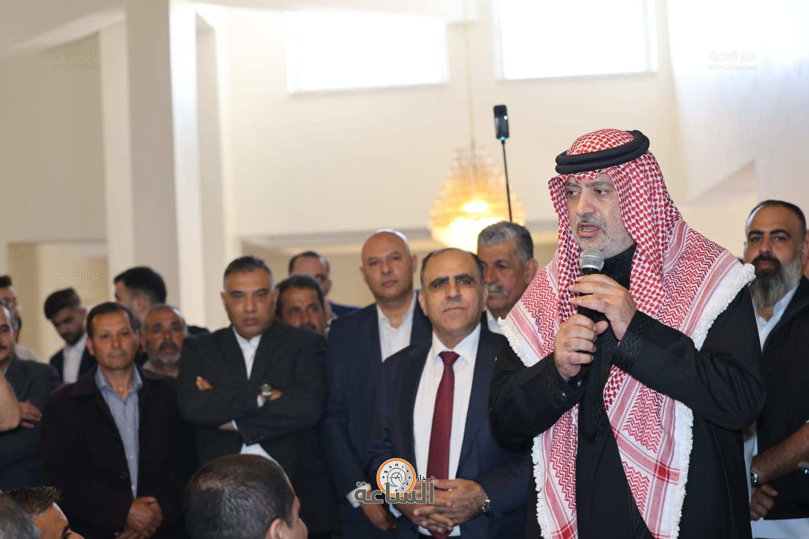 عشيرة البطاينة تحتفي بعشيرة الحباشنة: الصفح عن سيدة تسببت بمقتل ابنه (صور وفيديو) (video)