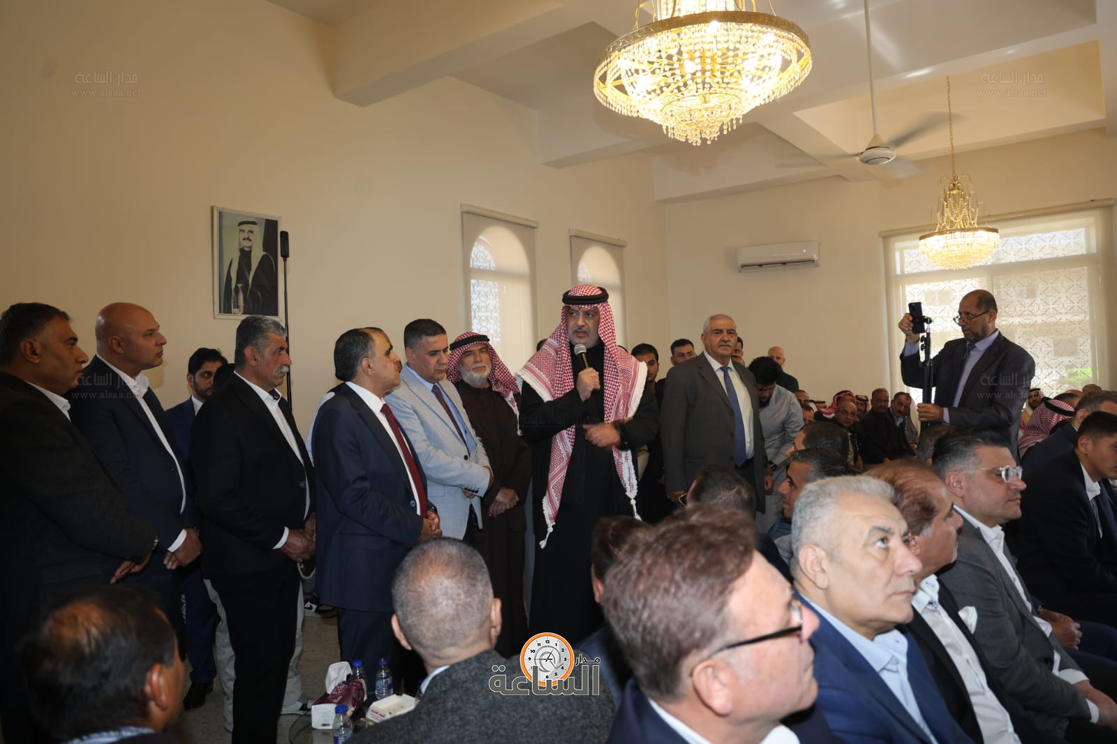 عشيرة البطاينة تحتفي بعشيرة الحباشنة: الصفح عن سيدة تسببت بمقتل ابنه (صور وفيديو) (video)