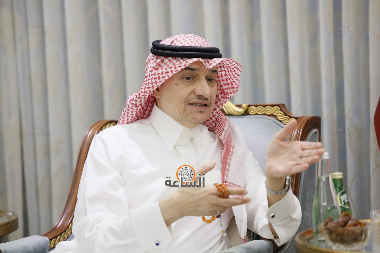 الأمير منصور بن خالد بن فرحان آل سعود السفير السعودي