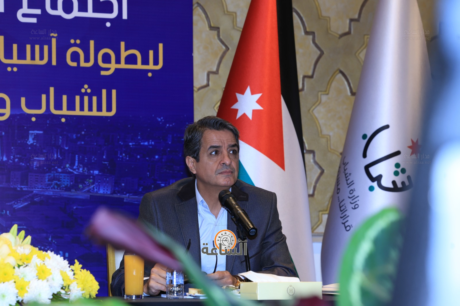 وزير الشباب الدكتور رائد العدوان