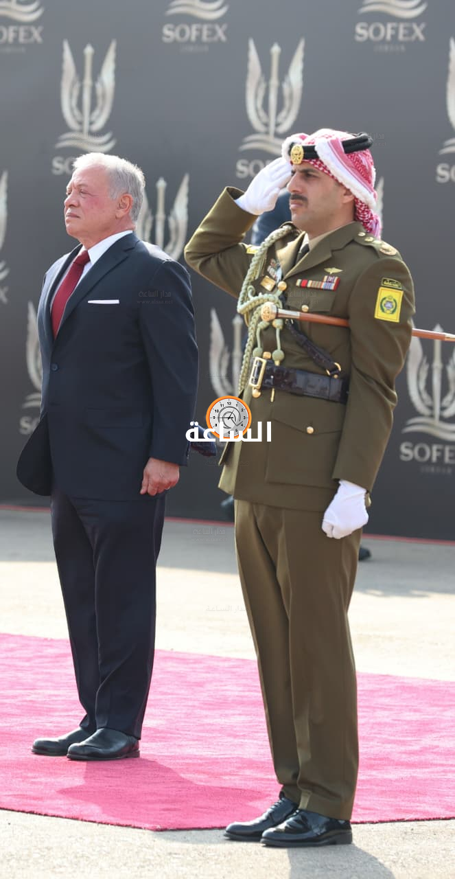 

جلالة الملك عبدالله الثاني يصل إلى سوفكس

