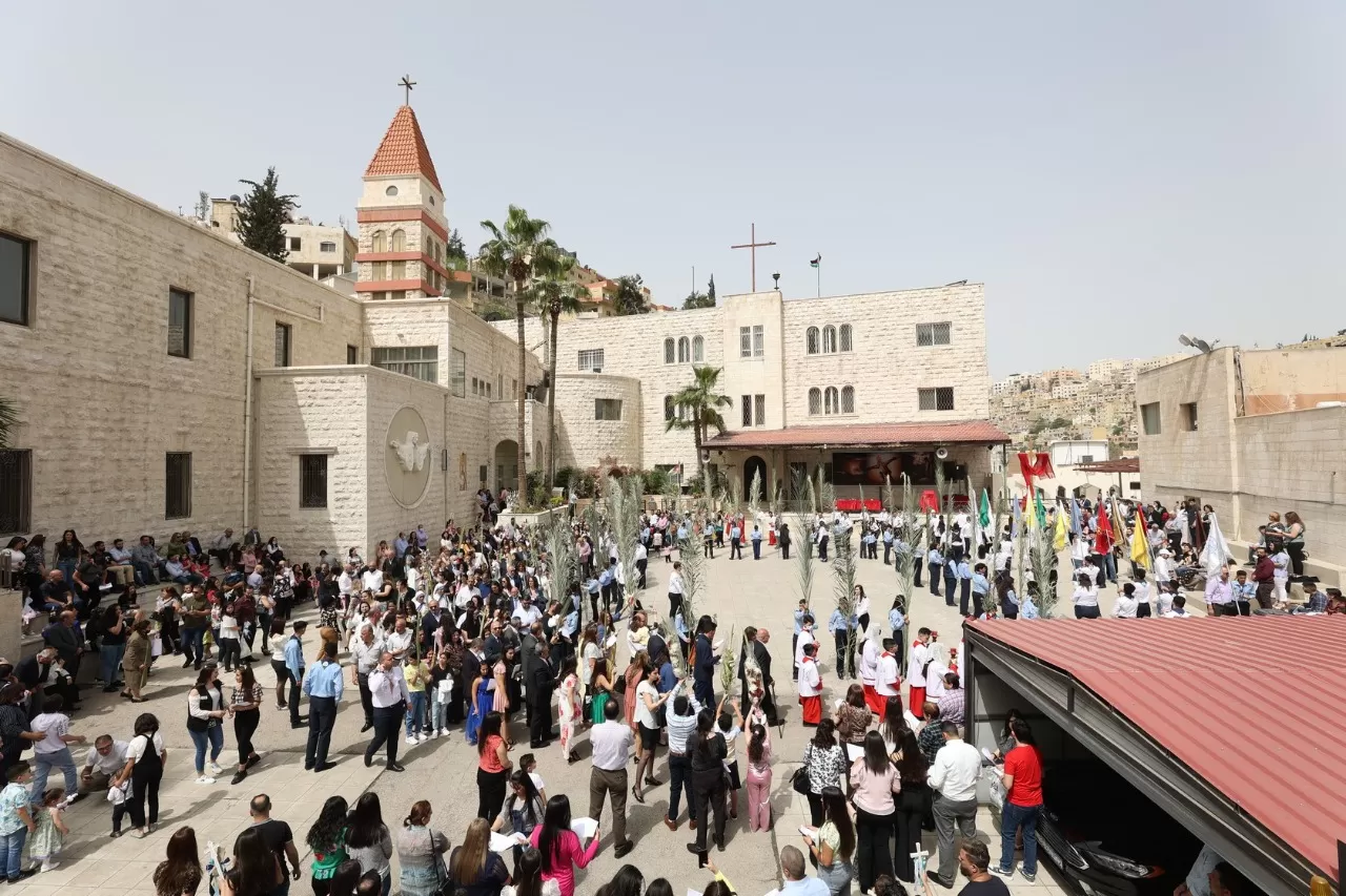 مدار الساعة,أخبار الأردن,اخبار الاردن,الملك عبدالله الثاني,كورونا,ولي العهد,الحسين بن عبدالله الثاني,أحد الشعانين,عيد الفصح