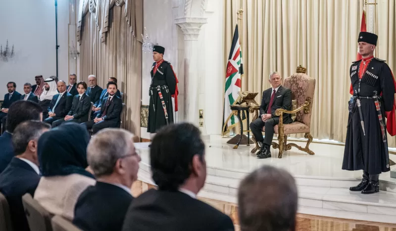 مدار الساعة,أخبار الأردن,اخبار الاردن,وزير الشؤون السياسية والبرلمانية,الملك عبدالله الثاني,الحسين بن عبدالله الثاني,ولي العهد,القوات المسلحة الأردنية,رئيس الوزراء,مجلس الأمة,مجلس الأعيان,مجلس النواب,القوات المسلحة,المجلس القضائي,قصر رغدان العامر,سيادة القانون,الجيش العربي