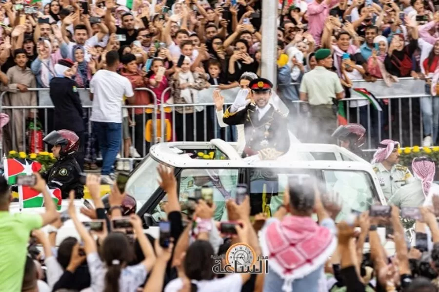 مدار الساعة,مناسبات أردنية,ولي العهد,الحسين بن عبدالله الثاني,الأميرة رجوة الحسين,الملك عبدالله الثاني,شركة زين الأردن,#زفاف_ولي_العهد #تجمعات_احتفالية #مدار_الساعة