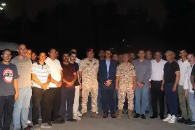 وصول طواقم المستشفى الميداني الأردني غزة83