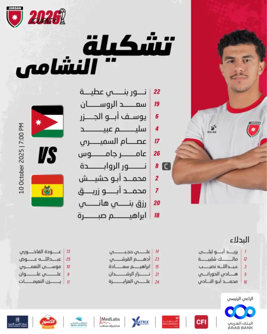 مدار الساعة,أخبار رياضية,منتخب النشامى