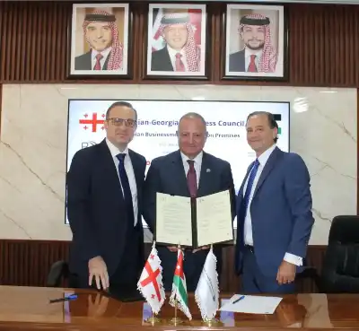 تأسيس مجلس الأعمال الأردني الجورجي المشترك