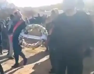 تشييع جثمان مدير الأمن الوقائي الأسبق