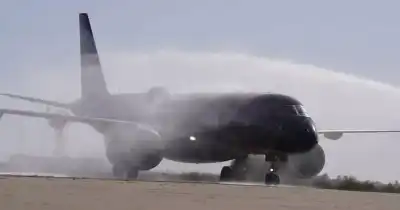 مطار مصراتة الليبي يستقبل أولى رحلات