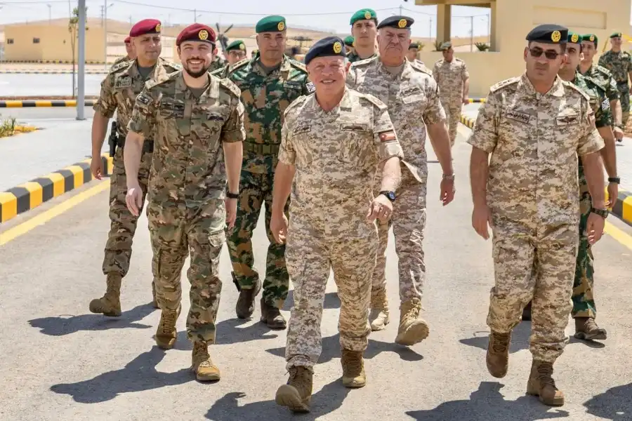 مدار الساعة,أخبار الأردن,اخبار الاردن,الملك الحسين بن طلال,ولي العهد,هيئة الأركان المشتركة,القوات المسلحة الأردنية,المنطقة العسكرية الوسطى,القوات المسلحة,الجيش العربي