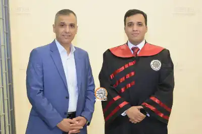 العبادي يحتفلون بتخرج ابنهم عوض (صور)
