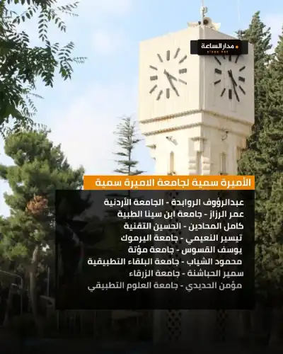 مدار الساعة تنشر رؤساء مجالس أمناء