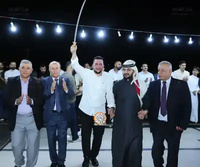 السيوف يولم بزفاف نجله محمد (صور)