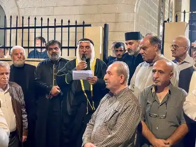 جبل التاج ينتصر للوحدة الوطنية.. وقفة