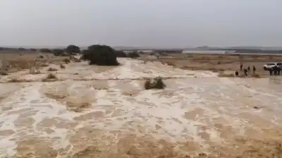 الأمن الأردني يبحث عن شخص جرفته