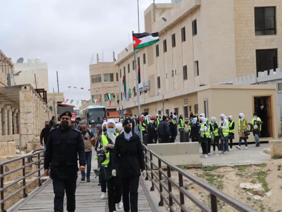 مدار الساعة,مناسبات أردنية,الملك عبدالله الثاني بن الحسين,الأمن العام,هيئة تنشيط السياحة,وزارة التربية والتعليم,الإدارة الملكية لحماية البيئة