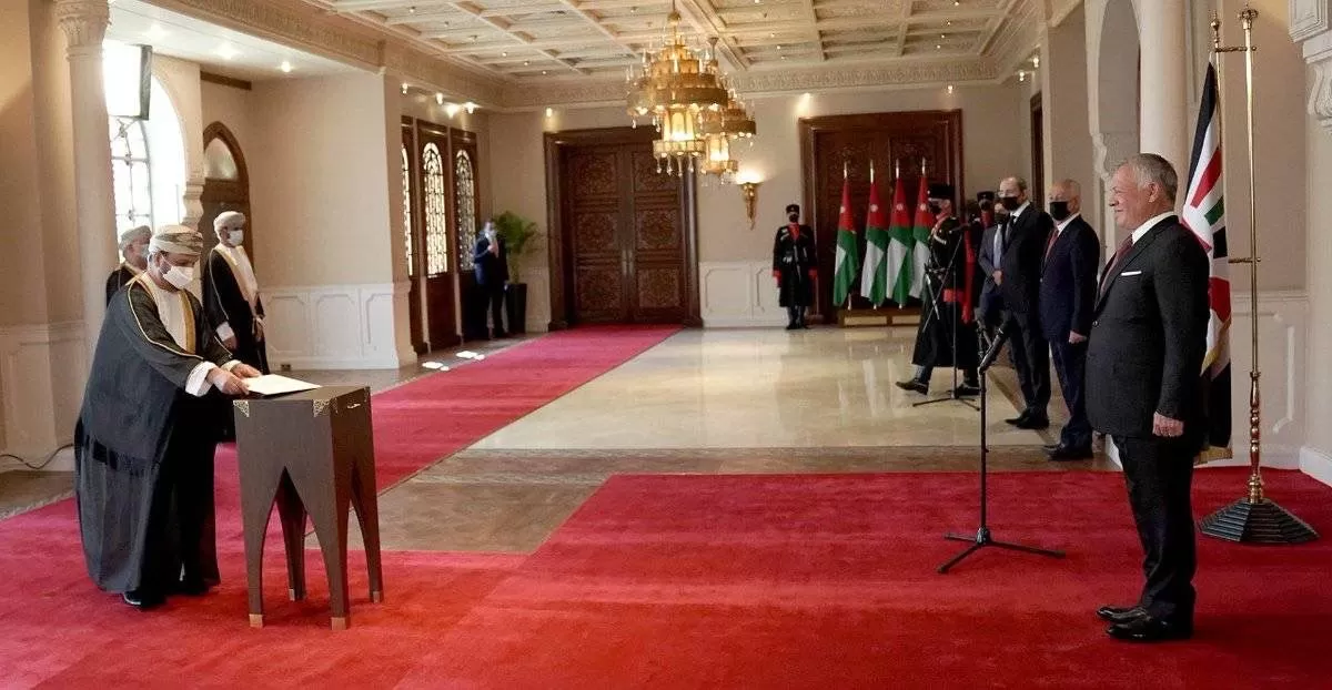 مدار الساعة,أخبار الأردن,اخبار الاردن,الملك عبد الله الثاني,المملكة الأردنية الهاشمية,الملك عبدالله الثاني,السلطان هيثم بن طارق,سلطنة عمان