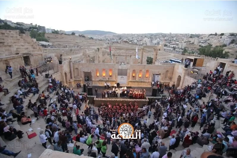 مدار الساعة, أخبار ثقافية,جرش,الأردن,ناعور