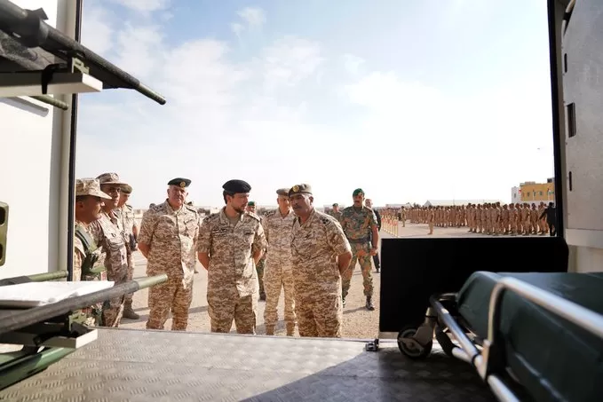 مدار الساعة,أخبار الأردن,اخبار الاردن,ولي العهد,الحسين بن عبدالله الثاني,هيئة الأركان المشتركة,القوات المسلحة الأردنية,المنطقة العسكرية الجنوبية,القوات المسلحة,الجيش العربي