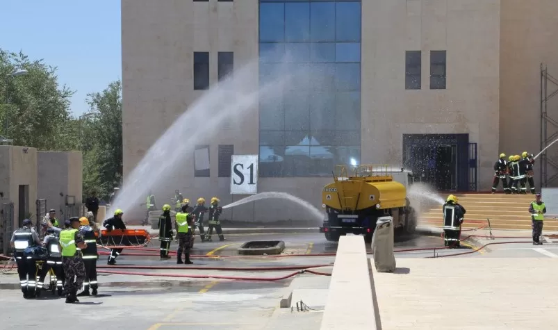 مدار الساعة,أخبار الجامعات الأردنية,جامعة العلوم والتكنولوجيا,الدفاع المدني