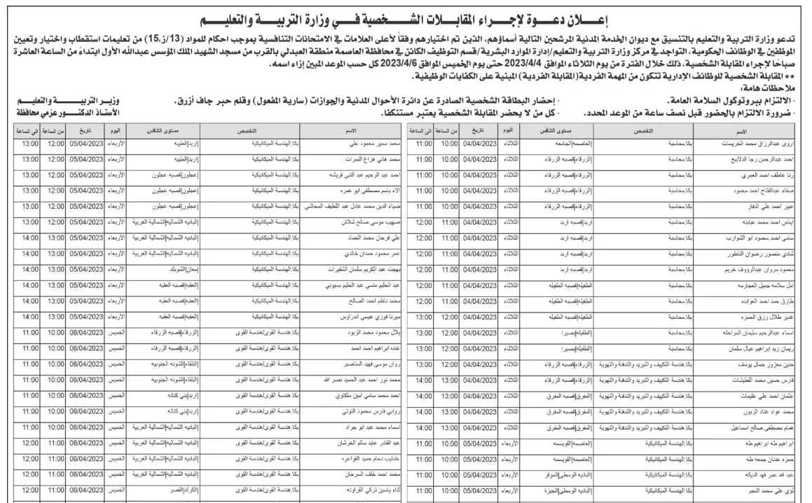 مدار الساعة,أخبار الأردن,اخبار الاردن,وزارة التربية والتعليم
