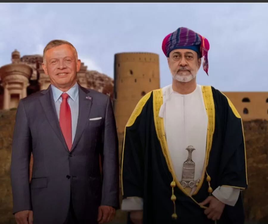 مدار الساعة,مناسبات أردنية,الملك عبدالله الثاني,عيد الفطر,سلطنة عمان,السلطان هيثم بن طارق