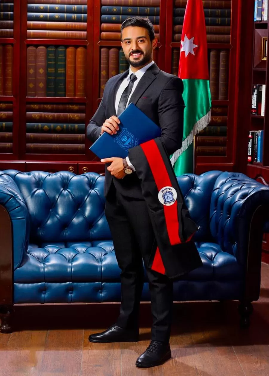 مدار الساعة,أخبار المجتمع الأردني,جامعة عمان الأهلية,#الحمدلله_على_النجاح #تهاني_للخريج #تخرج_كرم_مروان_العليوات