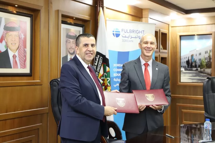 مدار الساعة,أخبار الجامعات الأردنية,جامعة البلقاء التطبيقية,#التعاون_الأكاديمي_الأردني_الأمريكي,#البحوث_العلمية_الدولية,#تحسين_مخرجات_التعليم_العالي