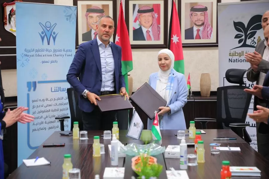 مدار الساعة,مناسبات أردنية,صندوق المعونة الوطنية,التدريب المهني