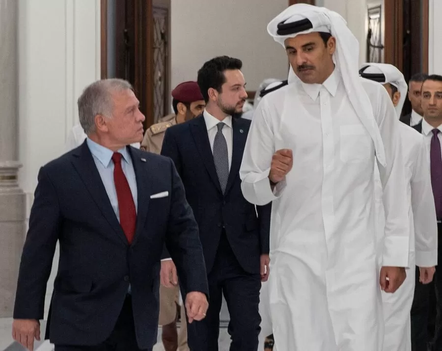 مدار الساعة,أخبار الأردن,اخبار الاردن,الملك عبدالله الثاني,الشيخ تميم بن حمد,قطاع غزة