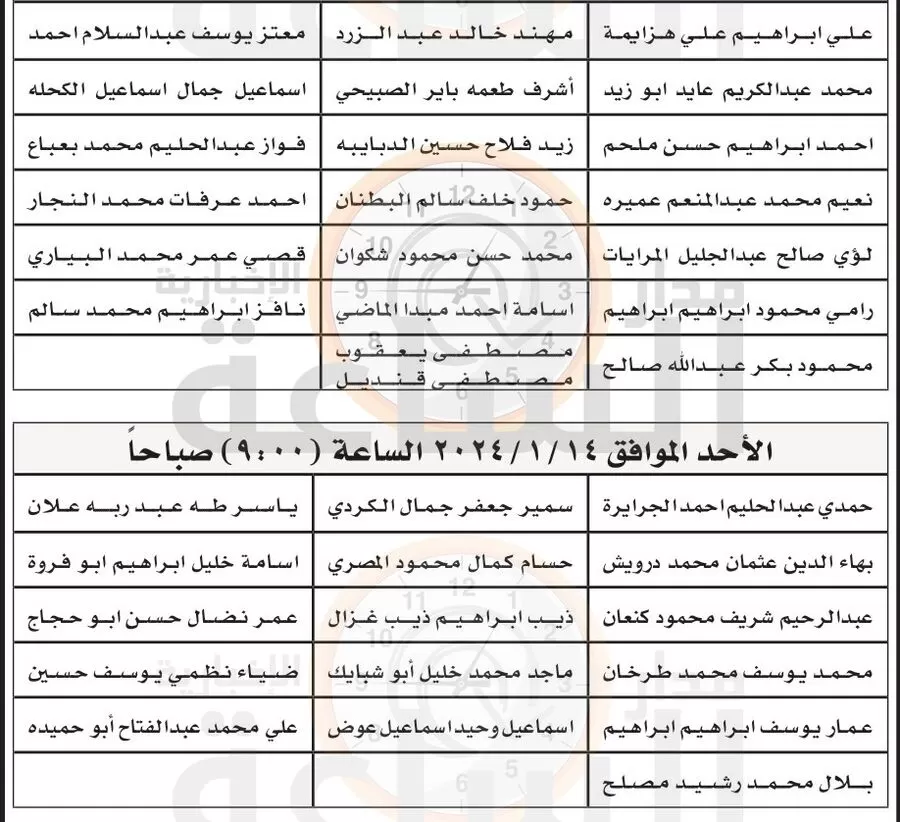 مدار الساعة,وظائف شاغرة في الأردن,هيئة الخدمة والإدارة العامة