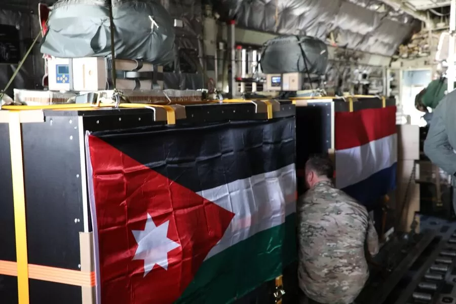 مدار الساعة,أخبار الأردن,اخبار الاردن,القوات المسلحة,قطاع غزة,المستشفى الميداني الأردني,سلاح الجو الملكي