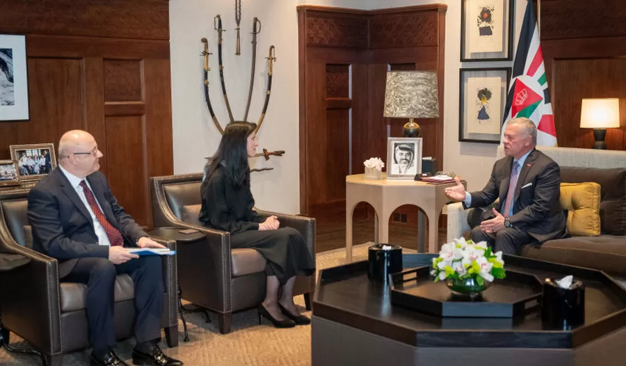 مدار الساعة,أخبار الأردن,اخبار الاردن,نائبة رئيس الوزراء,نائب رئيس الوزراء,وزير الخارجية وشؤون المغتربين,الدكتور جعفر حسان,الملك عبدالله الثاني,رئيس الوزراء,أيمن الصفدي,الأمم المتحدة,أونروا,قصر الحسينية