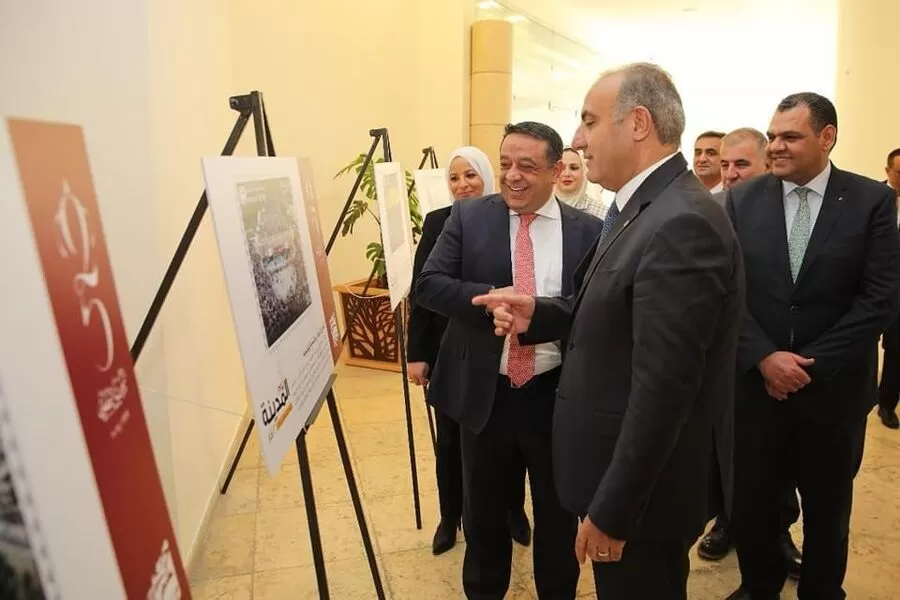 مدار الساعة,مناسبات أردنية,الملك عبدالله الثاني,الملك المؤسس,الحسين بن طلال,الملك عبد الله الثاني,أمانة عمان,أمانة عمان الكبرى,اليوبيل الفضي