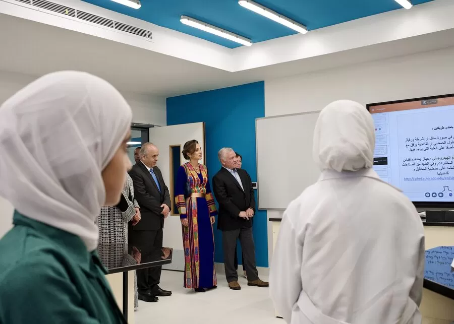مدار الساعة,أخبار المجتمع الأردني,الملك عبدالله الثاني,الملكة رانيا العبدالله,الملكة رانيا,وكالة الأنباء الأردنية,وزارة التربية والتعليم