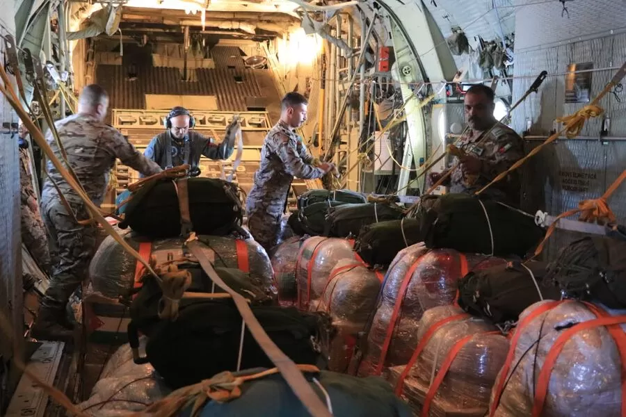 مدار الساعة,أخبار الأردن,اخبار الاردن,القوات المسلحة الأردنية,الإنزالات الجوية,القوات المسلحة,قطاع غزة,جمهورية مصر العربية,الجيش العربي,سلاح الجو الملكي