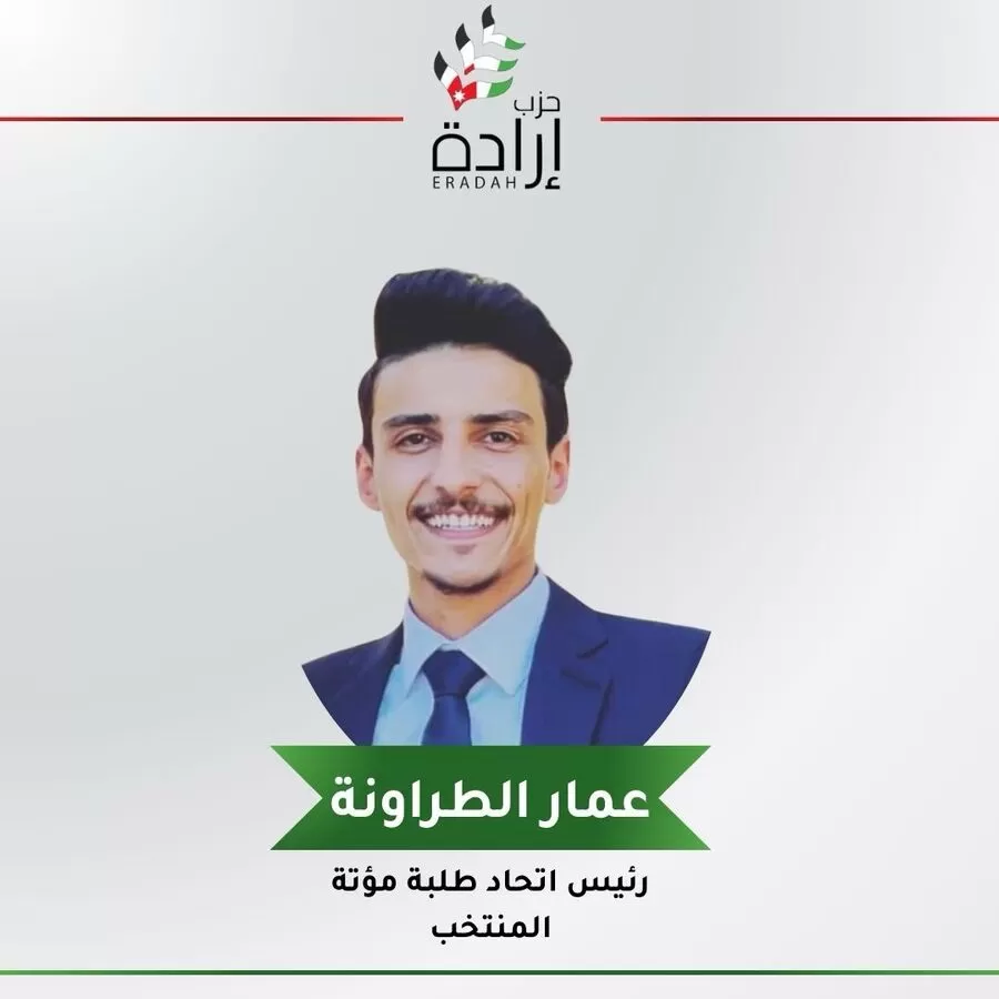 مدار الساعة,أخبار الأحزاب الأردنية,جامعة مؤتة,حزب إرادة