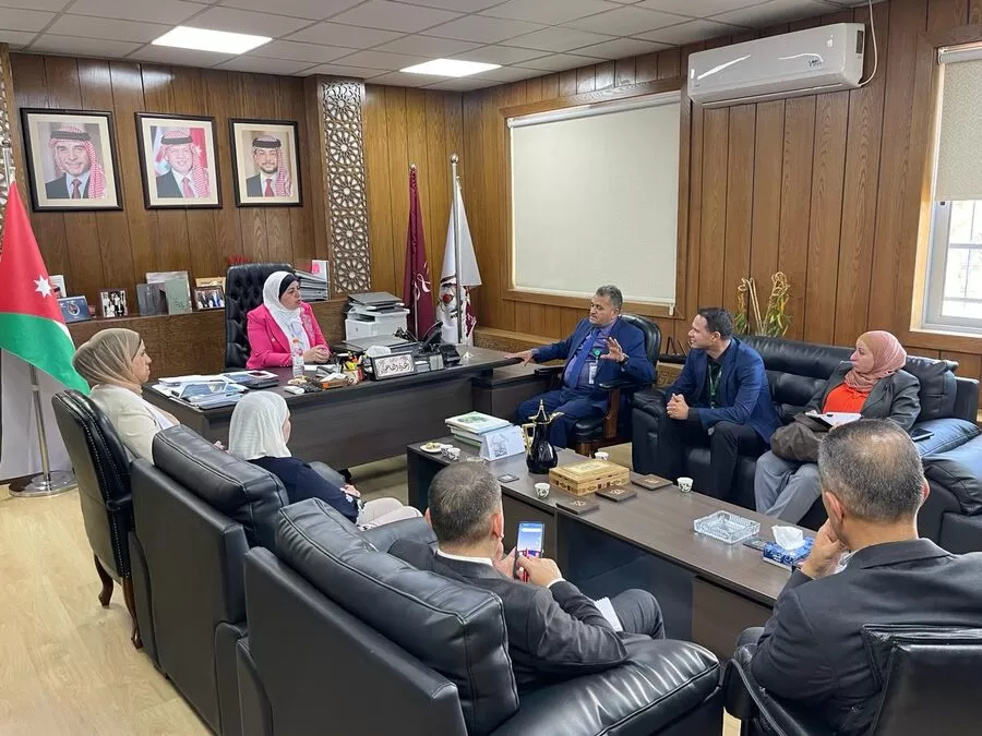 مدار الساعة,مناسبات أردنية,الملك عبدالله الثاني,المركز الوطني للبحوث الزراعية,المؤسسة الأردنية لتطوير المشاريع الاقتصادية,التدريب المهني