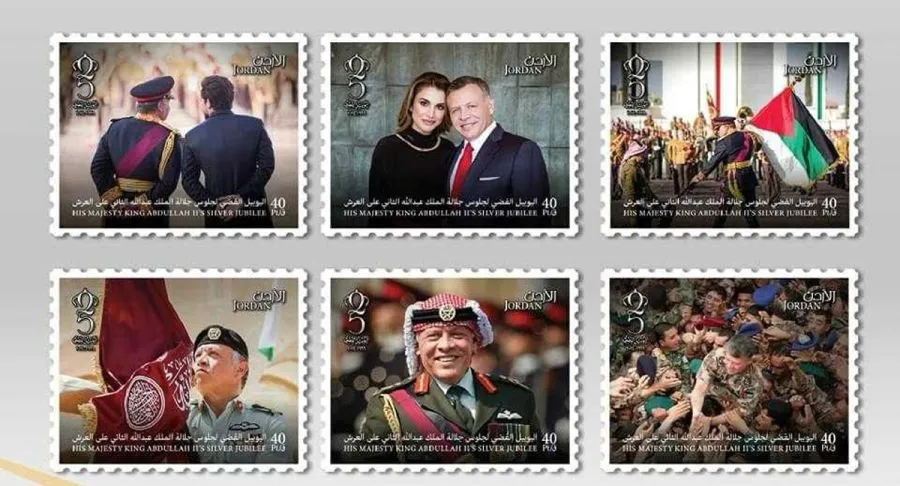 مدار الساعة,أخبار ثقافية,الملك عبدالله الثاني,الحسين بن عبدالله الثاني,ولي العهد,البريد الأردني,اليوبيل الفضي,الثورة العربية الكبرى