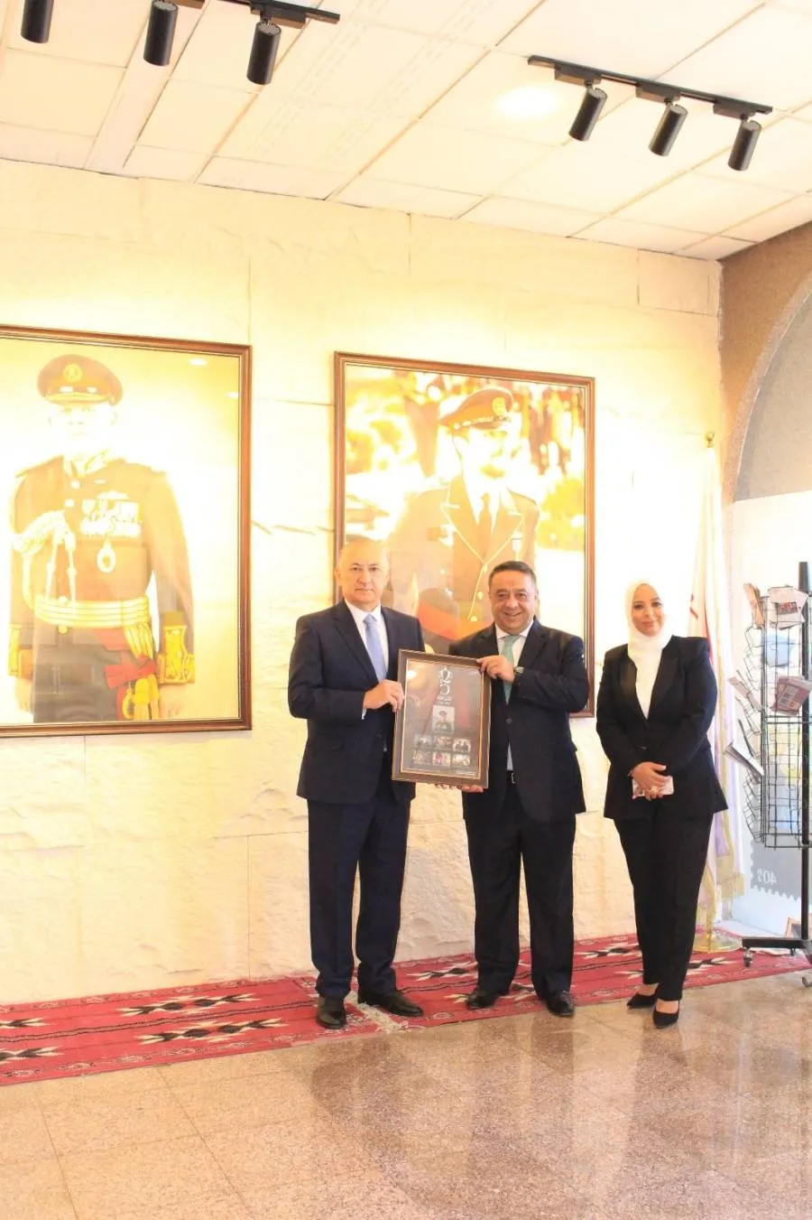 مدار الساعة,مناسبات أردنية,البريد الأردني,مكافحة الفساد