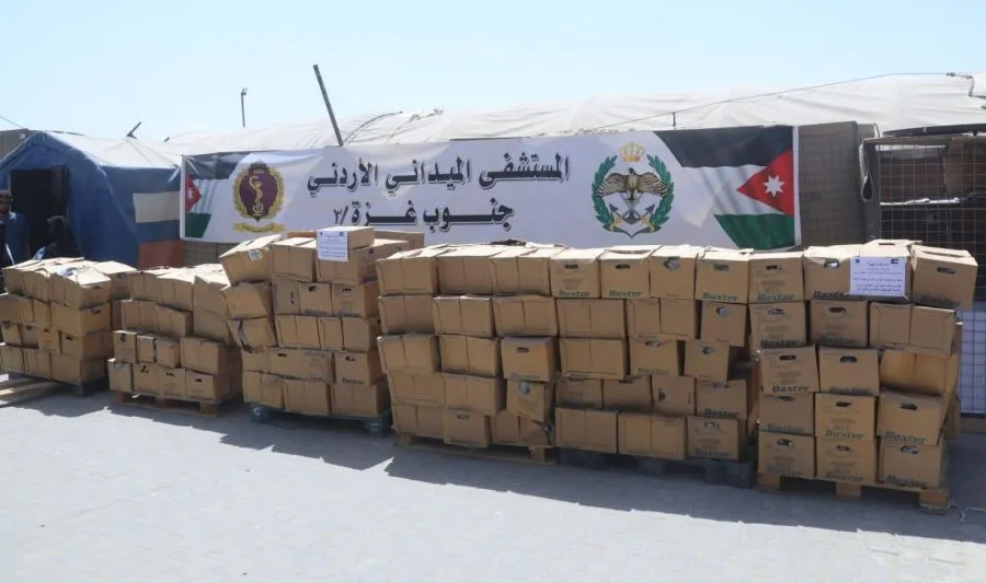 مدار الساعة,أخبار الأردن,اخبار الاردن,المملكة الأردنية الهاشمية,الملك عبد الله الثاني,وزارة الصحة,قطاع غزة,المستشفى الميداني الأردني,الجيش العربي,القيادة العامة للقوات المسلحة