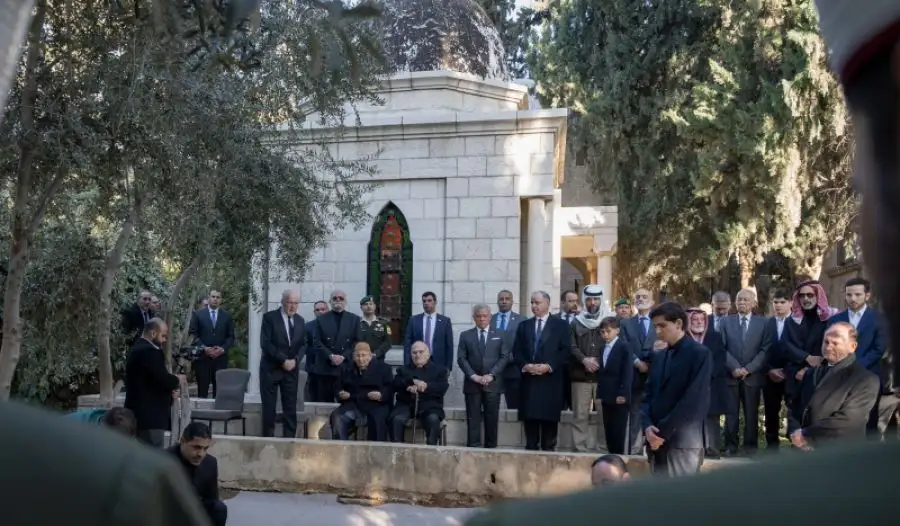 مدار الساعة,أخبار الأردن,اخبار الاردن,الملك عبدالله الثاني,الحسن بن طلال,الأميرة ماجدة رعد,الديوان الملكي الهاشمي,الملك عبد الله الثاني يشارك في تشييع جثمان الأميرة ماجدة رعد