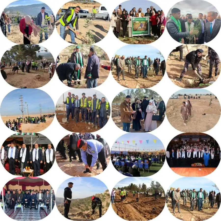 مدار الساعة,مناسبات أردنية,الدكتور جعفر حسان,وزير الزراعة,رئيس الوزراء,الملك عبد الله الثاني,وزارة الزراعة,سلطة منطقة العقبة الاقتصادية الخاصة,يوم الشجرة,جامعة العلوم التطبيقية