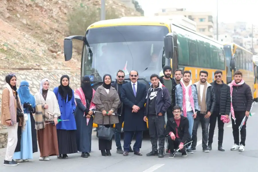 مدار الساعة,أخبار الجامعات الأردنية,الملك عبدالله الثاني,جامعة الزرقاء