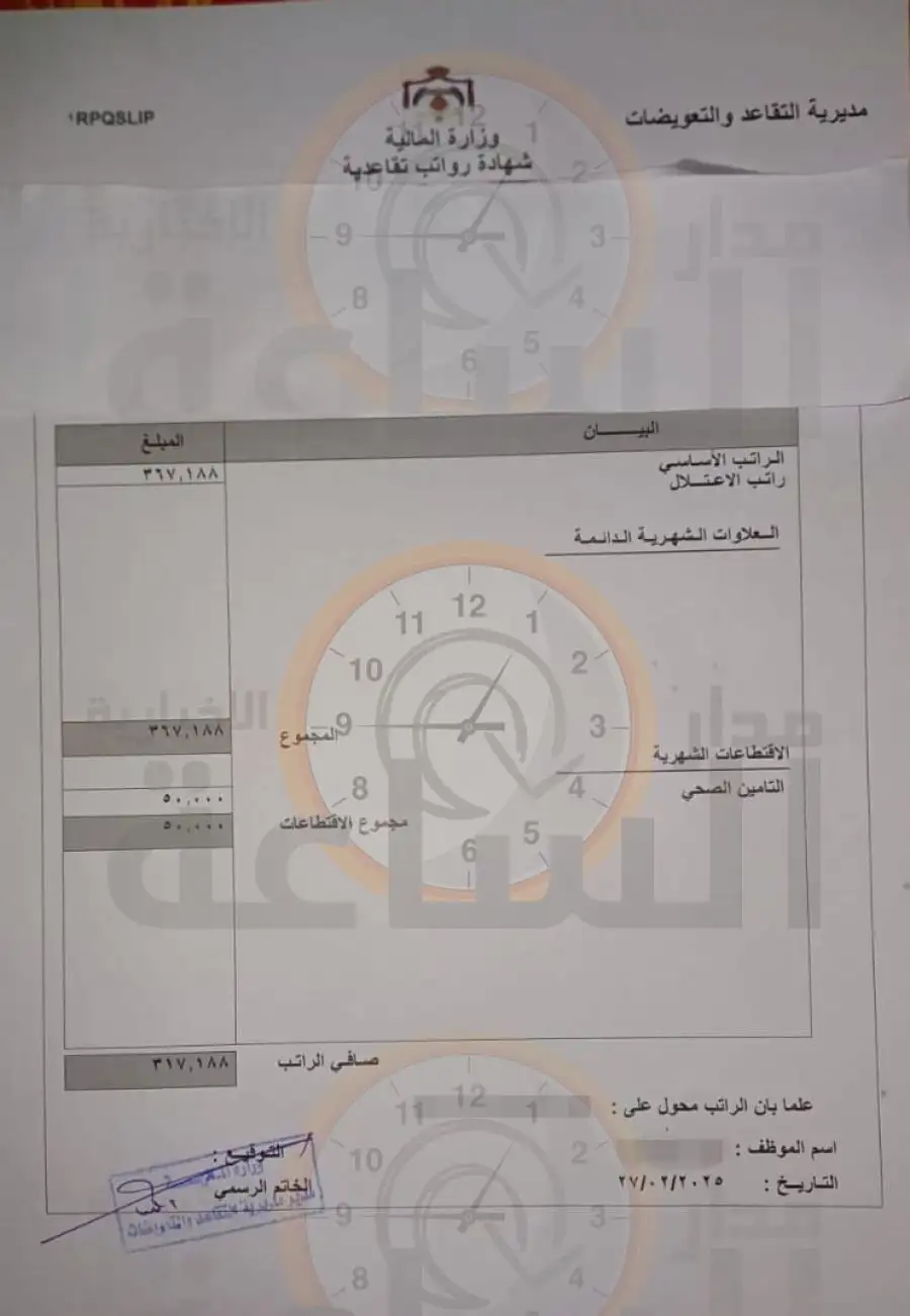 مدار الساعة,أسرار أردنية,الدكتور جعفر حسان