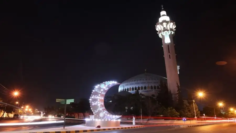 مدار الساعة,شؤون دينية,مناسبات أردنية,الملك الحسين بن طلال,مفتي عام المملكة,وزارة الأوقاف والشؤون والمقدسات الإسلامية,وزارة الأوقاف,الجامعة الأردنية