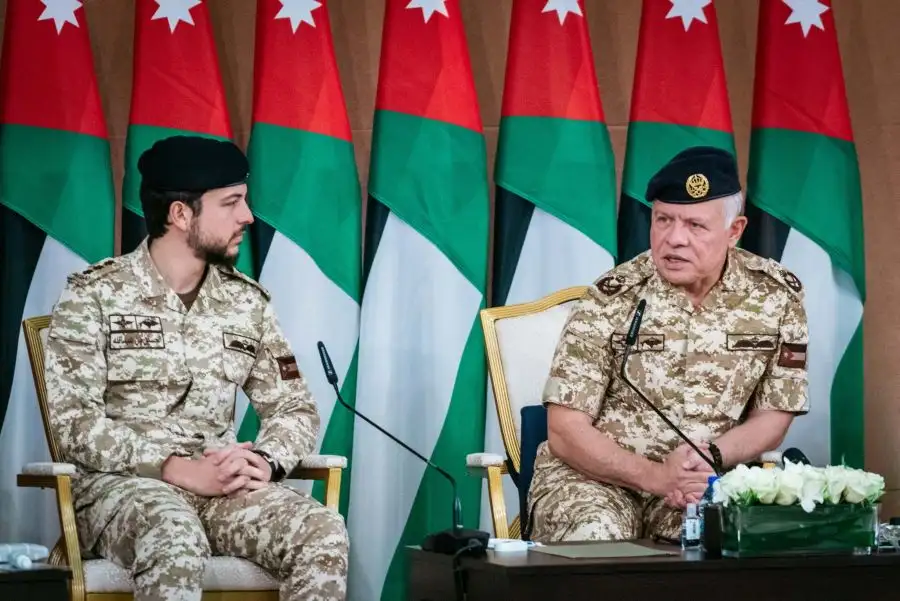 مدار الساعة,مناسبات أردنية,الملك عبد الله الثاني,الأمير الحسين بن عبد الله الثاني,القوات المسلحة